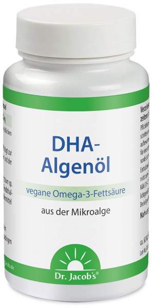 DHA Algenöl Omega-3 vegan 60 Kapseln