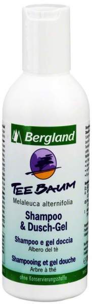 Teebaum Shampoo + Duschgel Bergland Tube 200 ml