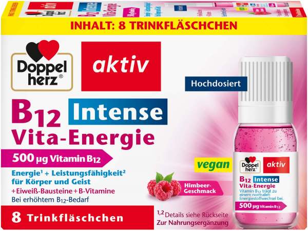 Doppelherz aktiv B12 Intense Vita-Energie 8 Trinkampullen