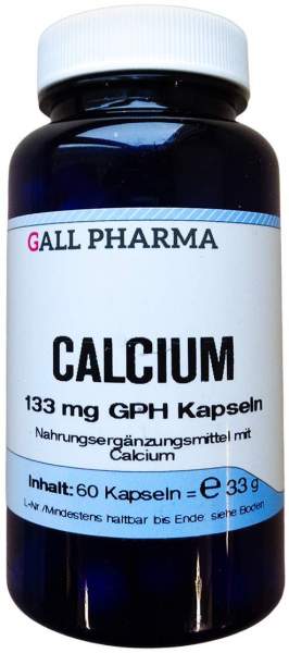 Calcium 133 mg Gph Kapseln 60 Stück