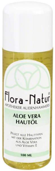 Aloe Vera Hautöl Flora Natur 100 ml Öl