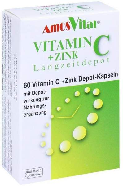 Vitamin C + Zink Depot 60 Kapseln