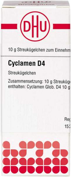 Dhu Cyclamen D4 Globuli 10 G