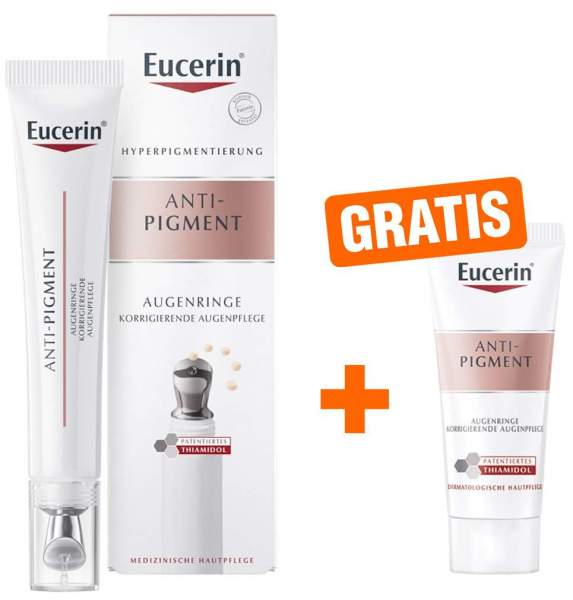Eucerin Anti - Pigment Augenpflege Augenringe 15 ml + gratis Anti - Pigment Augenpflege Augenringe 5 ml