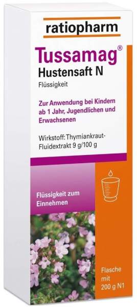 Tussamag Hustensaft N 200 g Saft