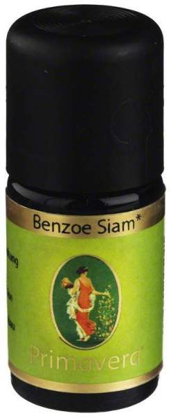 Primavera Benzoe Siam Ätherisches Öl Bio 5 ml