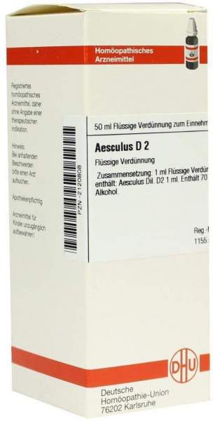 Aesculus D2 Dhu 50 ml Dilution