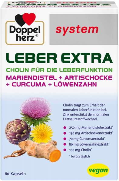 Doppelherz system Leber Extra 60 Kapseln