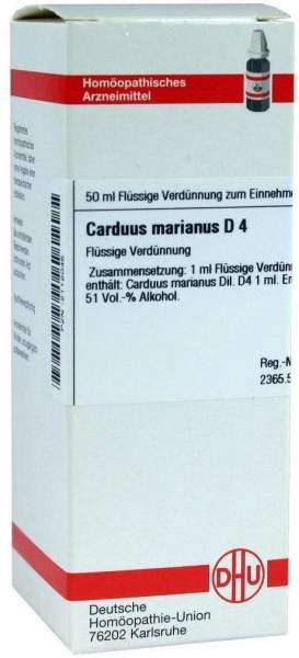 Dhu Carduus Marianus D4 50 ml Dilution