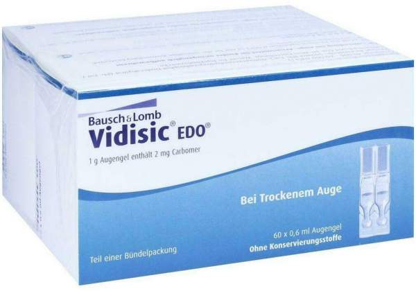 Vidisic Edo 120 X 0.6 ml Augengel