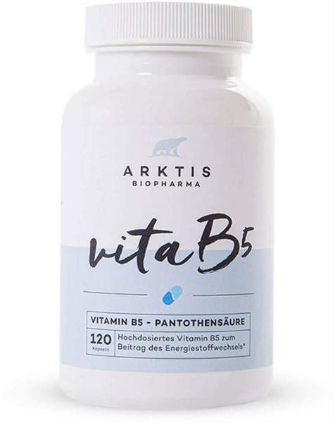 Arktis B5 Pantothensäure Vita B5 120 Kapseln