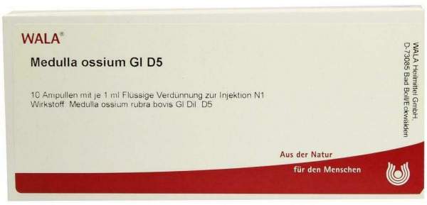 Wala Medulla Ossium Gl D5 10 X 1 ml Ampullen