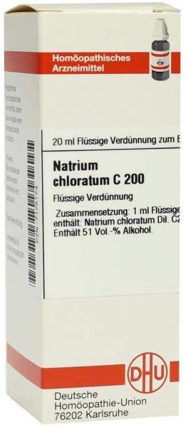 Natrium Chloratum C 200 Dilution
