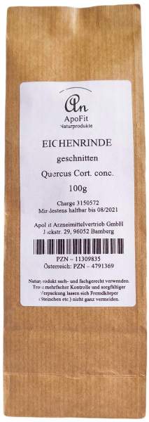 Eichenrinde Geschnitten 100 G