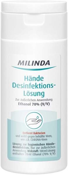 Milinda Händedesinfektionslösung Ethanol 70% 50 ml