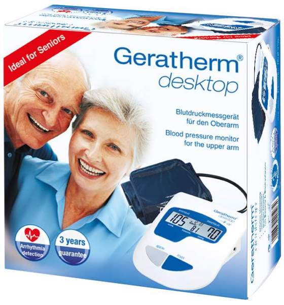 Geratherm Blutdruckmessgerät Oberarm Autom. Deskt