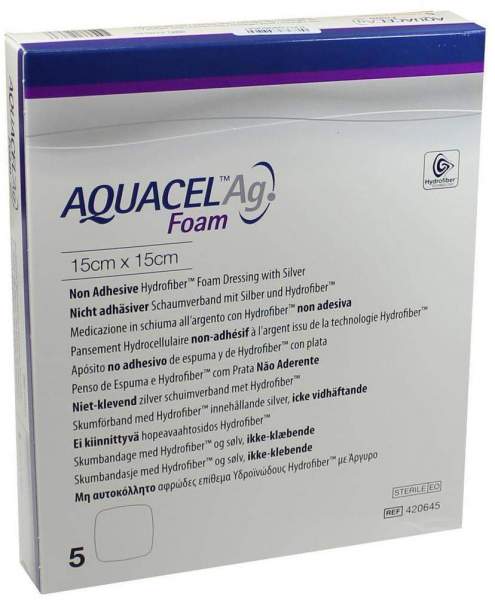 Aquacel AG Foam Nicht Adhäsiv 15x15 C