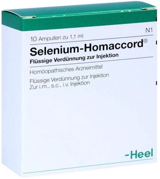 Selenium Homaccord Ampullen