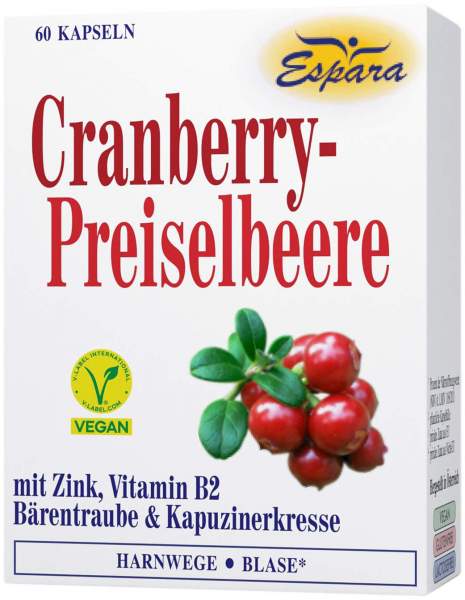 Cranberry Preiselbeere 60 Kapseln