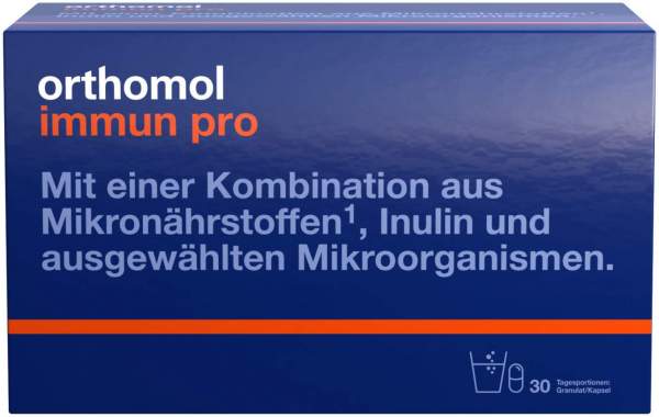 Orthomol Immun pro 30 Tagesportionen Granulat und Kapseln