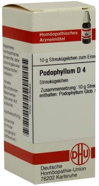 DHU Podophyllum D4 Globuli