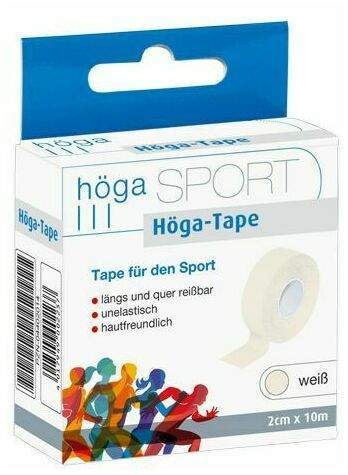 Höga Tape 2 cm X 10 M Weiß 1 Pflaster