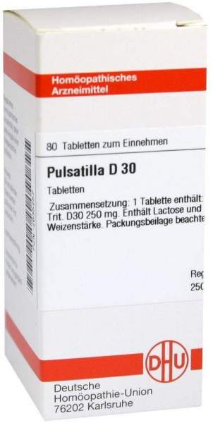 DHU Pulsatilla D30 80 Tabletten