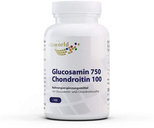 Glucosamin 750 mg + Chondroitin 100 mg 100 Kapseln