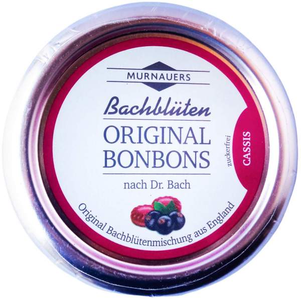 Murnauers Bachblüten Original Bonbons Cassis 50 g