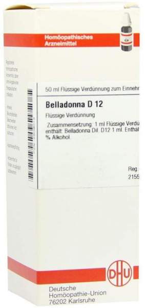 Belladonna D12 50 ml Dilution