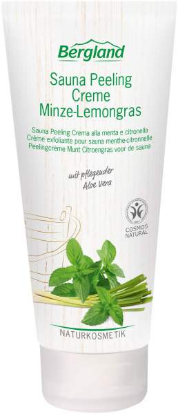 Sauna Peeling Creme Minze - Lemongras 100 ml