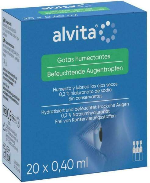 Alvita Befeuchtende Augentropfen