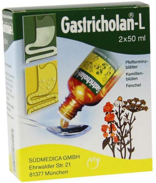 Gastricholan L Flüssig 2 X 50 ml Flüssigkeit