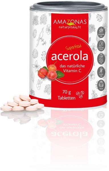 Acerola Vitamin C Ohne Zuckerzusatz 70 G Lutschtabletten