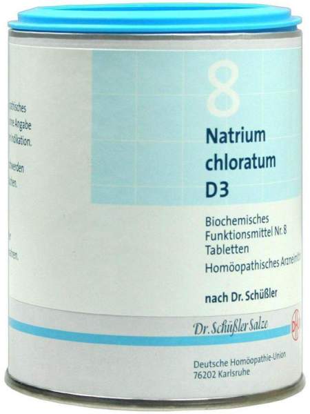 Biochemie Dhu 8 Natrium Chloratum D3 1000 Tabletten