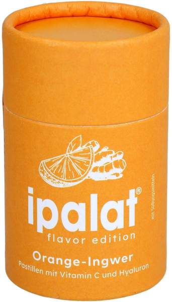 Ipalat Pastillen flavor edition Orange-Ingwer 40 Pastillen