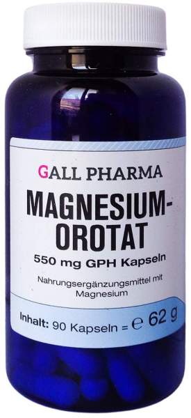 Magnesiumorotat 550 mg Gph 90 Kapseln