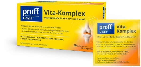 Proff Dolgit Vita-Komplex Pulver 30 Sachets