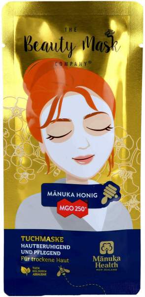 Manuka Health Gesichtstuchmaske Honig MGO 250+ 1 S