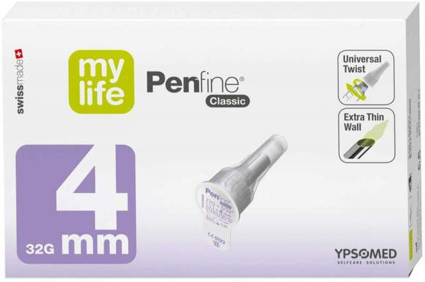 Mylife Penfine Classic Kanülen 4 mm