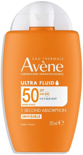 Avene Ultra Fluid Invisible SPF 50 50 ml