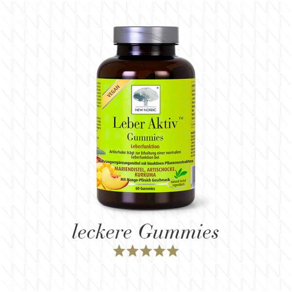 Leber Aktiv Gummies 180 g
