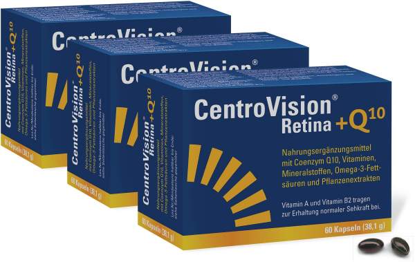 CentroVision Retina + Q10 180 Kapseln