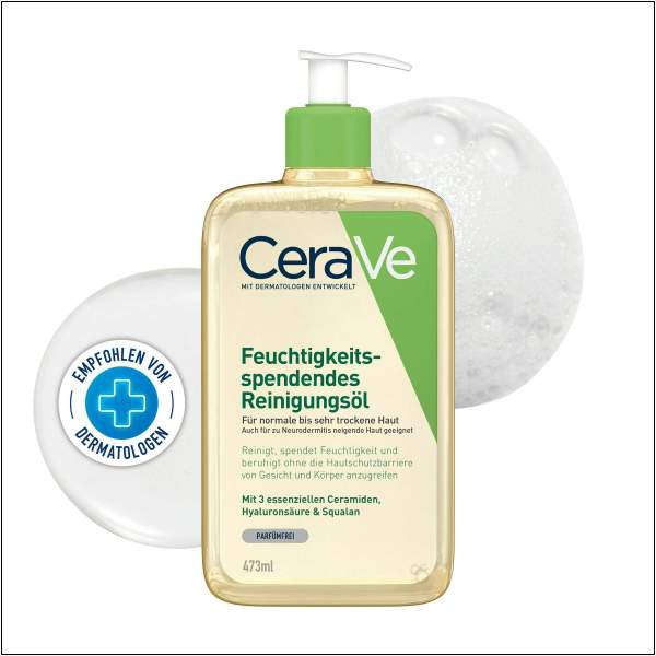 CeraVe feuchtigkeitsspendendes Reinigungsöl 473 ml