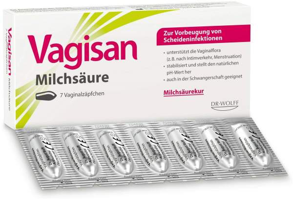 Vagisan Milchsäure 7 Vaginalzäpfchen