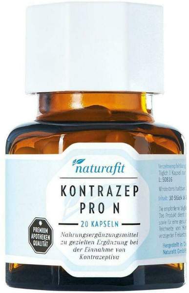 Naturafit Kontrazep Pro N 20 Kapseln