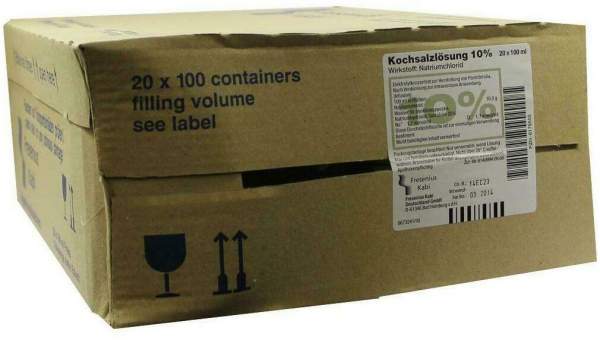 Kochsalzlösung 10% Freka-Fl.Fresenius