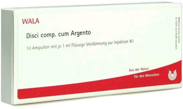 Wala Disci Comp. Cum Argento 10 X 1 ml Ampullen