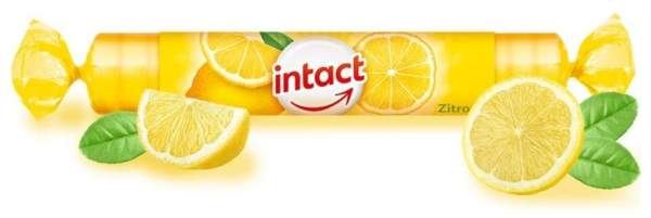 Intact Traubenzucker Zitrone 1 Rolle