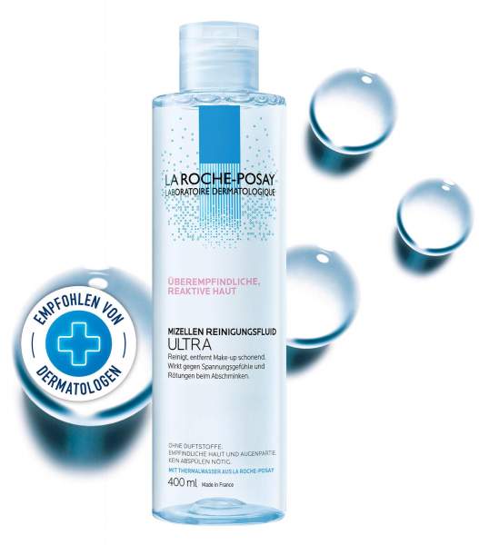 La Roche Posay Mizellen Reinigungsfluid reaktive Haut 400 ml